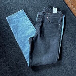 boohooman split jeans size mens 34 x 34